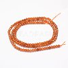 Natural Garnet Beads Strands G-F460-47-3