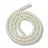 Eco-Friendly Dyed Glass Pearl Round Bead Strands X-HY-A002-4mm-RB001-3