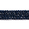 Transparent Glass Beads Strands LS-GLAA-H021-04-28-2