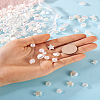 Biyun 500Pcs 10 Style ABS Plastic Imitation Pearl Beads KY-BY0001-02-32