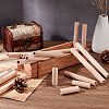 4 Styles Unfinished Beech Wood Rods WOOD-OC0002-53-5