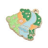 Animal Forest Theme Zinc Alloy Enamel Pendants FIND-Z065-01I-2