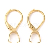 304 Stainless Steel Leverback Earring Findings Ion Plating(IP) STAS-U025-01G-01-1