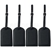 CutHollow 4Pcs PU Leather Luggage Tag OFST-CL0001-01A-03-1
