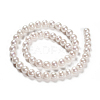 Natural Cultured Freshwater PearlBeads Strands PEAR-G007-25-3