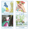 8Pcs 4 Styles Waterproof Static Stickers DIY-WH0311-041-5