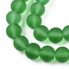 Transparent Glass Beads Strands GLAA-T032-T8mm-MD07-2