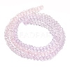 Transparent Painted Glass Beads Strands DGLA-A034-T1mm-A05-5