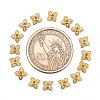 Tibetan Style Alloy Bead Caps TIBEB-Q018-G-FF-3