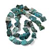 Raw Rough Natural Chrysocolla Beads Strands G-D101-A08-3