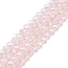 Electroplate Glass Beads Strands EGLA-A034-T4mm-A03-1