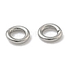 Tarnish Resistant 304 Stainless Steel Open Jump Rings STAS-Q186-02-3x0.6mm-3