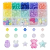 Frosted Acrylic Beads MACR-YW0002-41-1