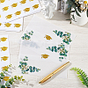 Graduation Caps Gold Foil Self-adhesive Stickers DIY-WH20001-13D-3