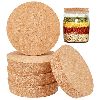Wood Cork Stopper AJEW-WH0473-09-1