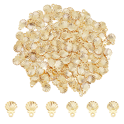 200Pcs 304 Stainless Steel Charms STAS-DC0016-13-1