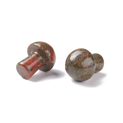 Natural Unakite GuaSha Stone G-A205-26-01-1