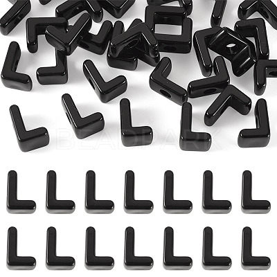 Acrylic European Beads OACR-TAC0013-14L-1