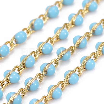 Handmade Enamel Beaded Chains CHC-P007-F11-1