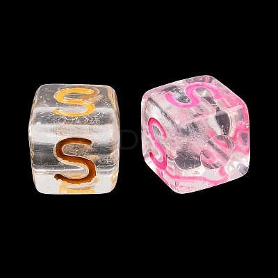 Acrylic European Beads MACR-I042-01S-1