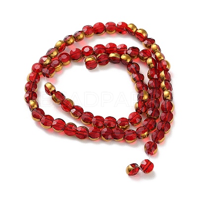 Electroplate Glass Beads Strands LS-EGLA-A040-01B-1