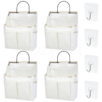 Cotton and Linen Dust Proof Hanging Storage Bags DIY-WH0899-644-1