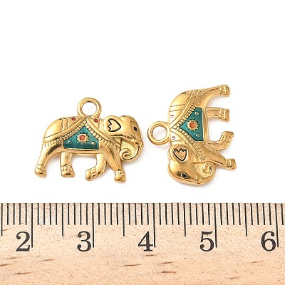 304 Stainless Steel Enamel Pendants X1-STAS-I346-18G-01-1