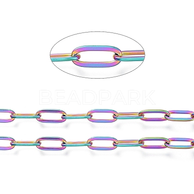 Ion Plating(IP) 304 Stainless Steel Cable Chains CHS-M002-01M-1