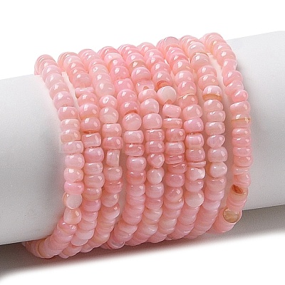 Natural Freshwater Shell Beads Strands SHEL-P017-01B-09-1