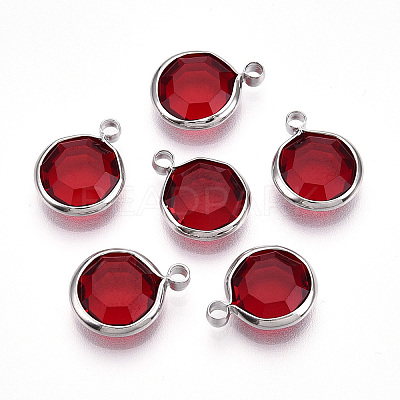K9 Glass Charms GLAA-T023-37B-03-1