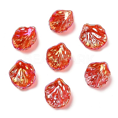 50Pcs Transparent Acrylic Pendants MACR-YW0004-17A-1