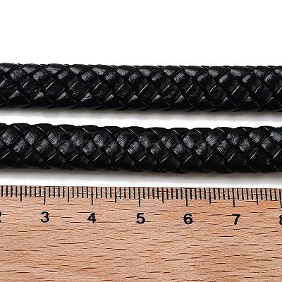 10M 8-Ply PU Leather Braided Cord WL-WH0014-01A-1