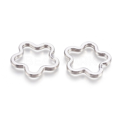Tarnish Resistant 304 Stainless Steel Split Key Rings Hand Polished STAS-P212-02P-1