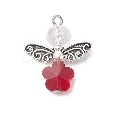 Glass Pendants PALLOY-JF04119-1