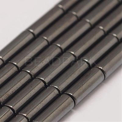 Grade AA Magnetic Synthetic Hematite Bead Strands G-P258-13-B-1
