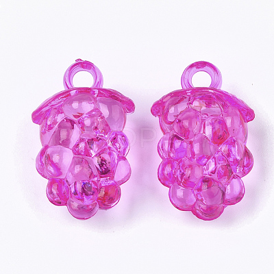 Transparent Acrylic Pendants TACR-S133-089-1