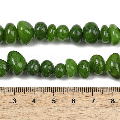 Dyed Natural White Jade Beads Strands GG-CBACF26-A03-01-1