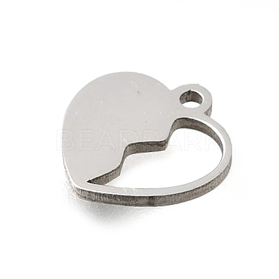 304 Stainless Steel Charms STAS-S178-02P-1