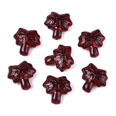 Handmade Lampwork Enamel Beads LAMP-T023-21F-1