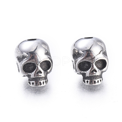 Halloween 304 Stainless Steel Beads STAS-F243-25AS-1