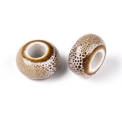 Handmade Porcelain Beads PORC-S498-05W-1