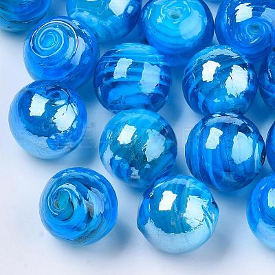 Handmade Lampwork Beads LAMP-S021-M-1