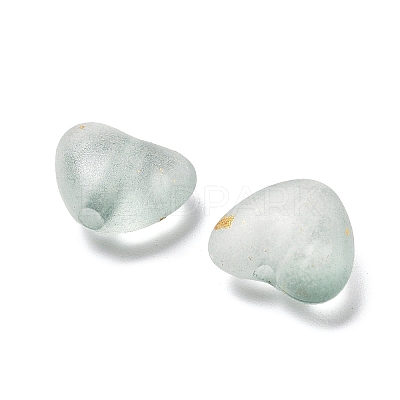 Frosted Transparent Acrylic Beads X1-OACR-F013-08-1