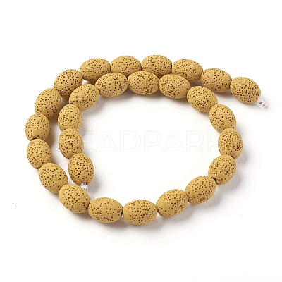Natural Lava Rock Beads Strands G-F671-03B-10-1