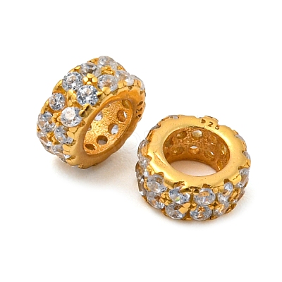 925 Sterling Silver Spacer Beads STER-K176-05G-1