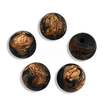 Frosted Resin Beads X-RESI-N034-17-A05-1