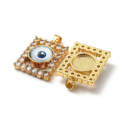 Golden Brass Pendants KK-L209-006G-05-1