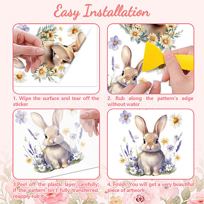 3 Sheets 3 Styles PVC Waterproof Decorative Stickers DIY-WH0404-619-1