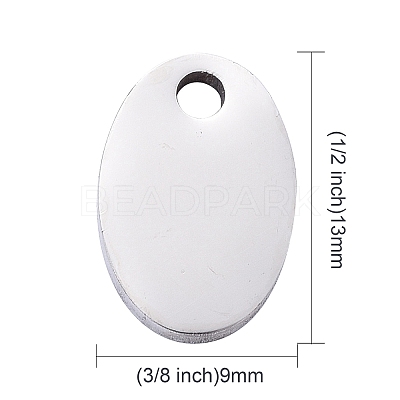 Tarnish Resistant 304 Stainless Steel Pendants LS-STAS-I140-21B-S-1