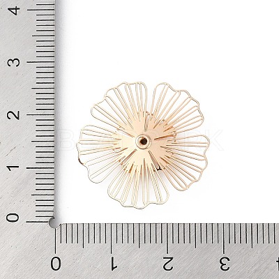 Brass Bead Caps KK-Z058-19KCG-02-1